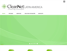 Tablet Screenshot of cleannet.com.uy